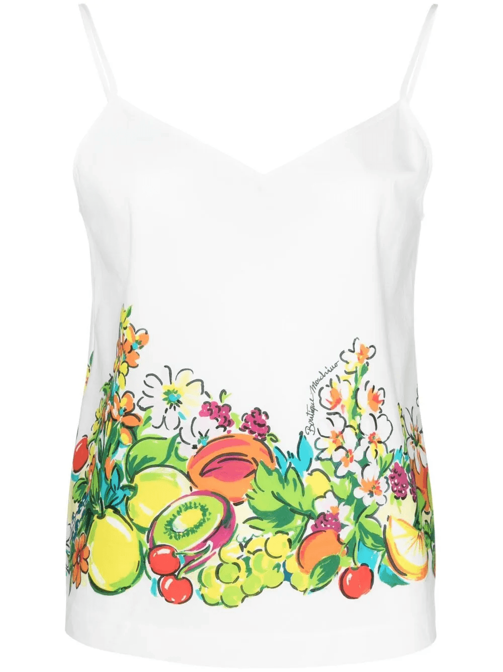 flower-fruit print top - Image 1