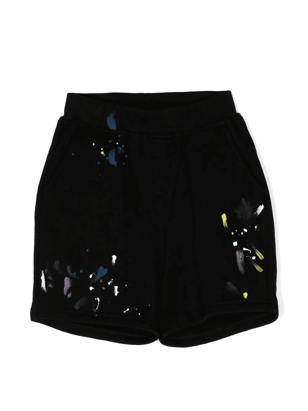 shorts deportivos Louis con salpicadura de pintura - Image 1
