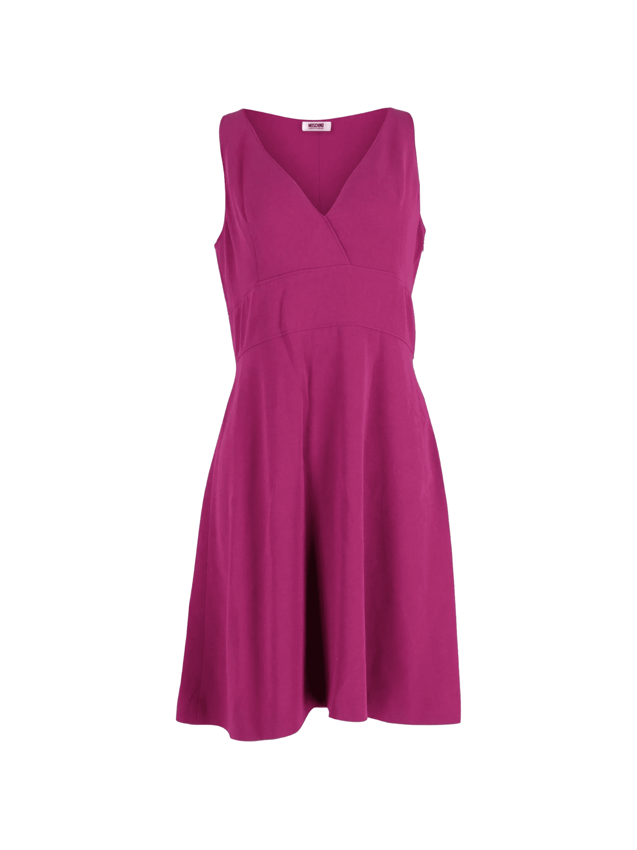 V-neck mini dress - Image 1