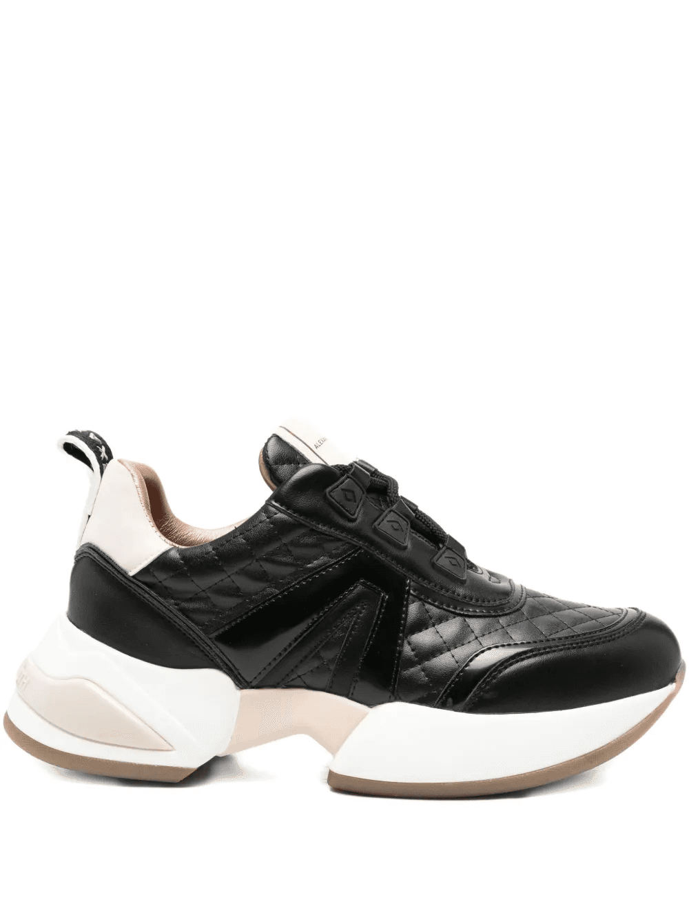 Marble leather sneakers - Image 1