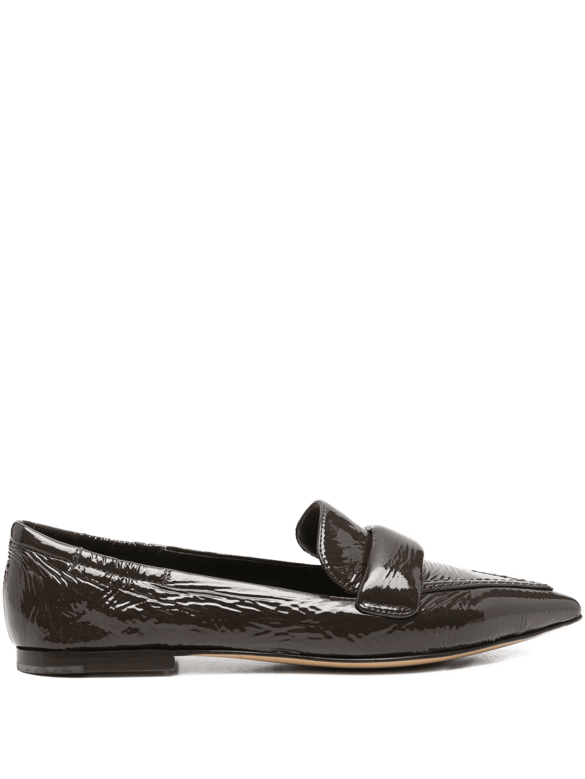 Ingrid patent-leather pointed loafers - Image 1