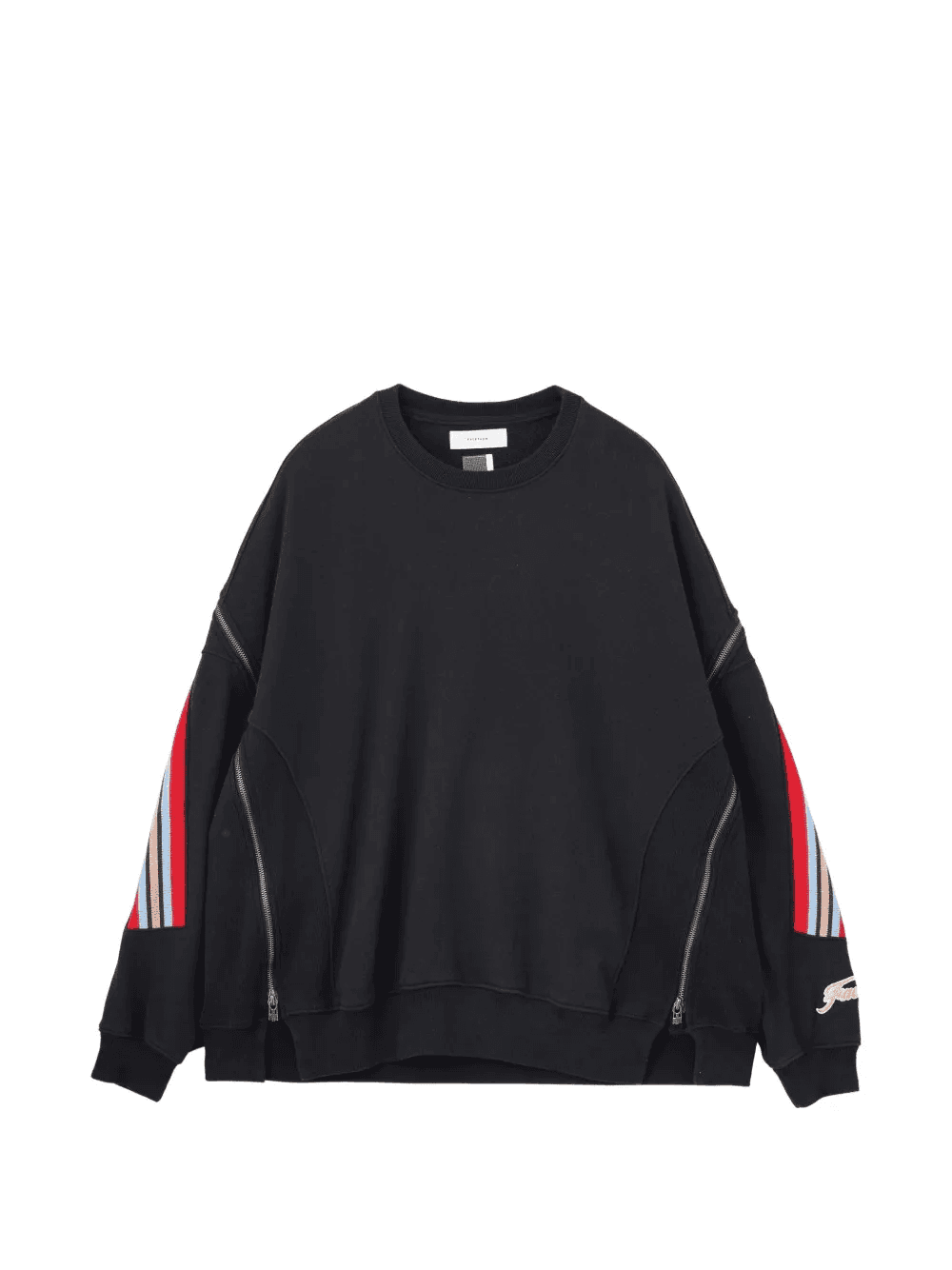 zipped panelled sweatshirt - Image 1