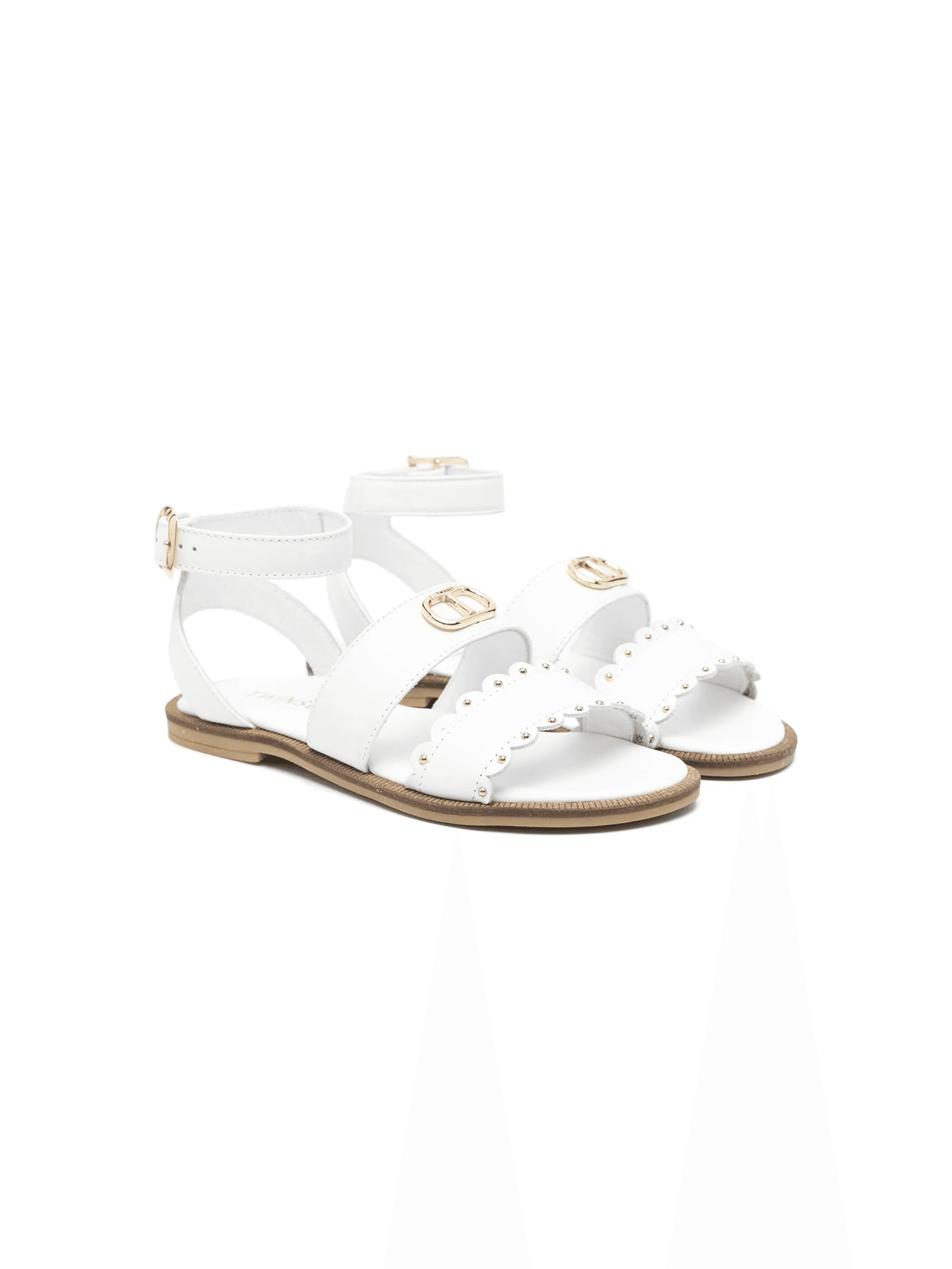 Oval T leather sandals - Image 1