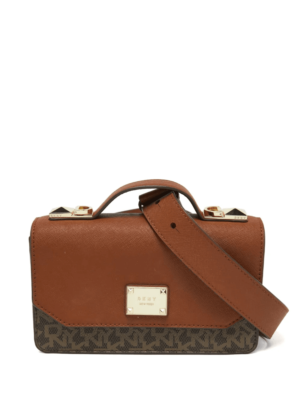 monogram-pattern crossbody bag - Image 1