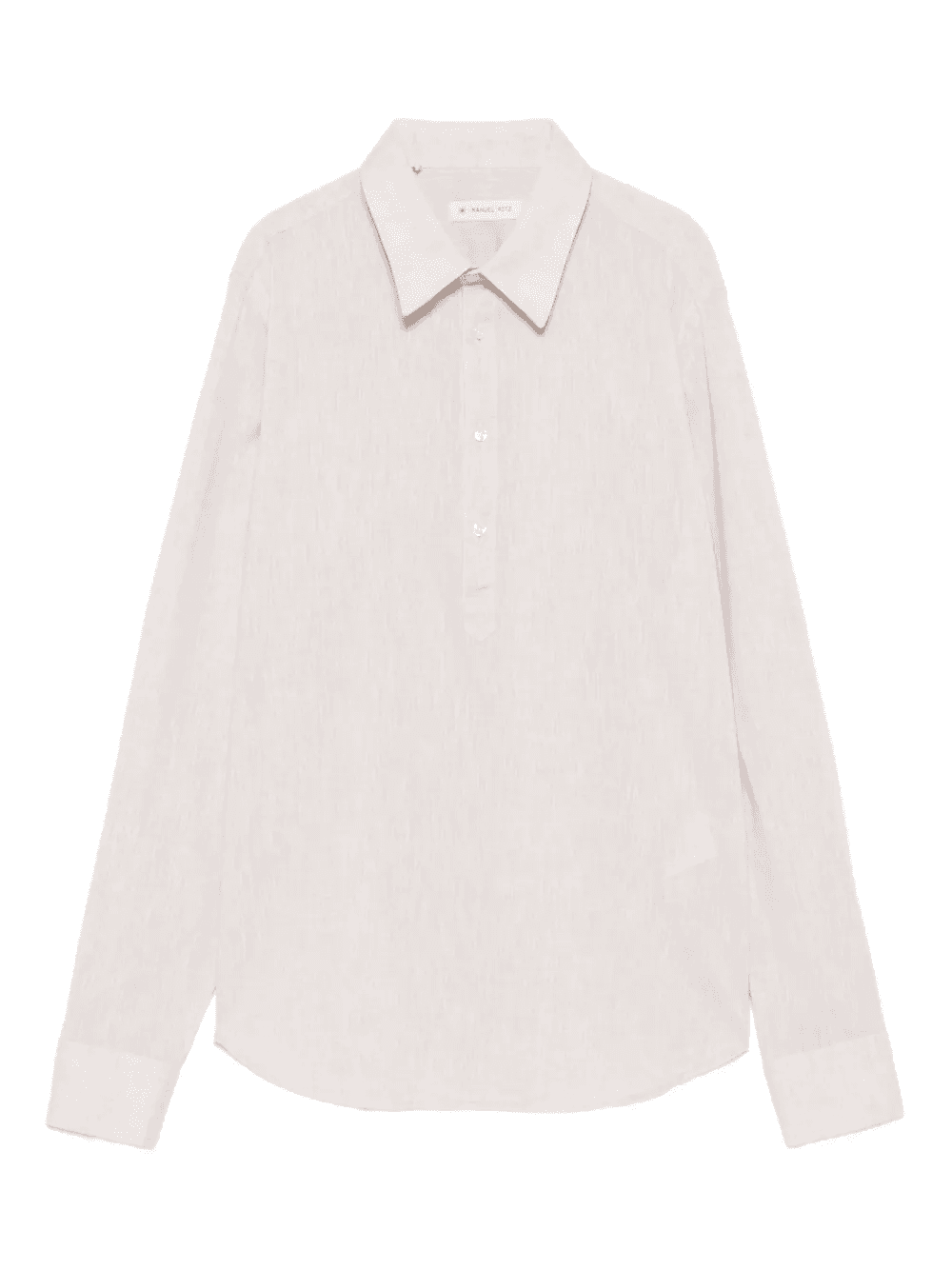 button-placket shirt - Image 1