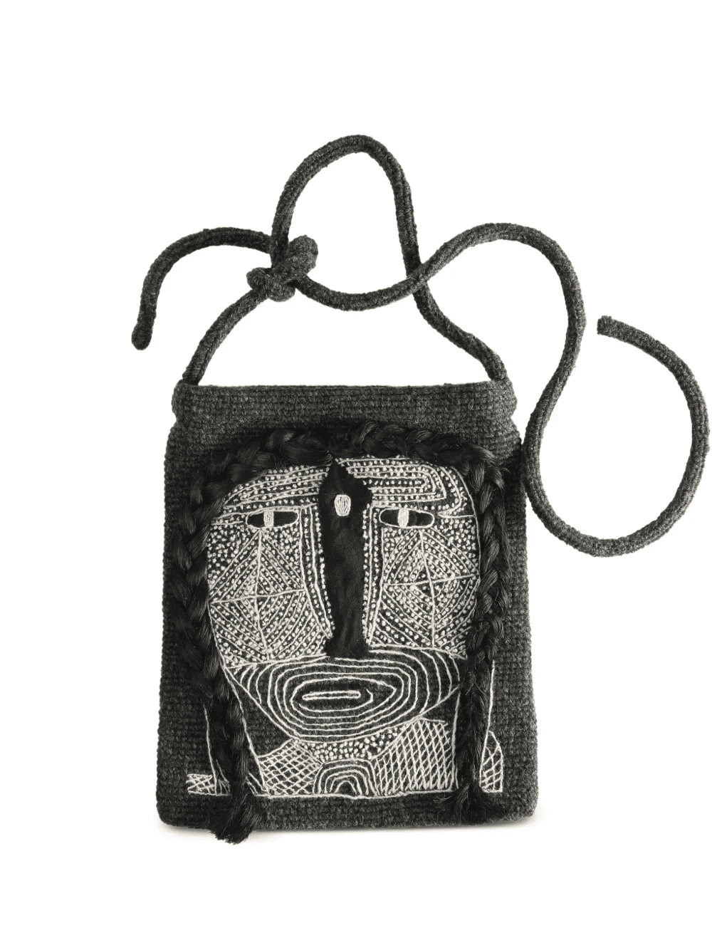 knitted cross body bag - Image 1