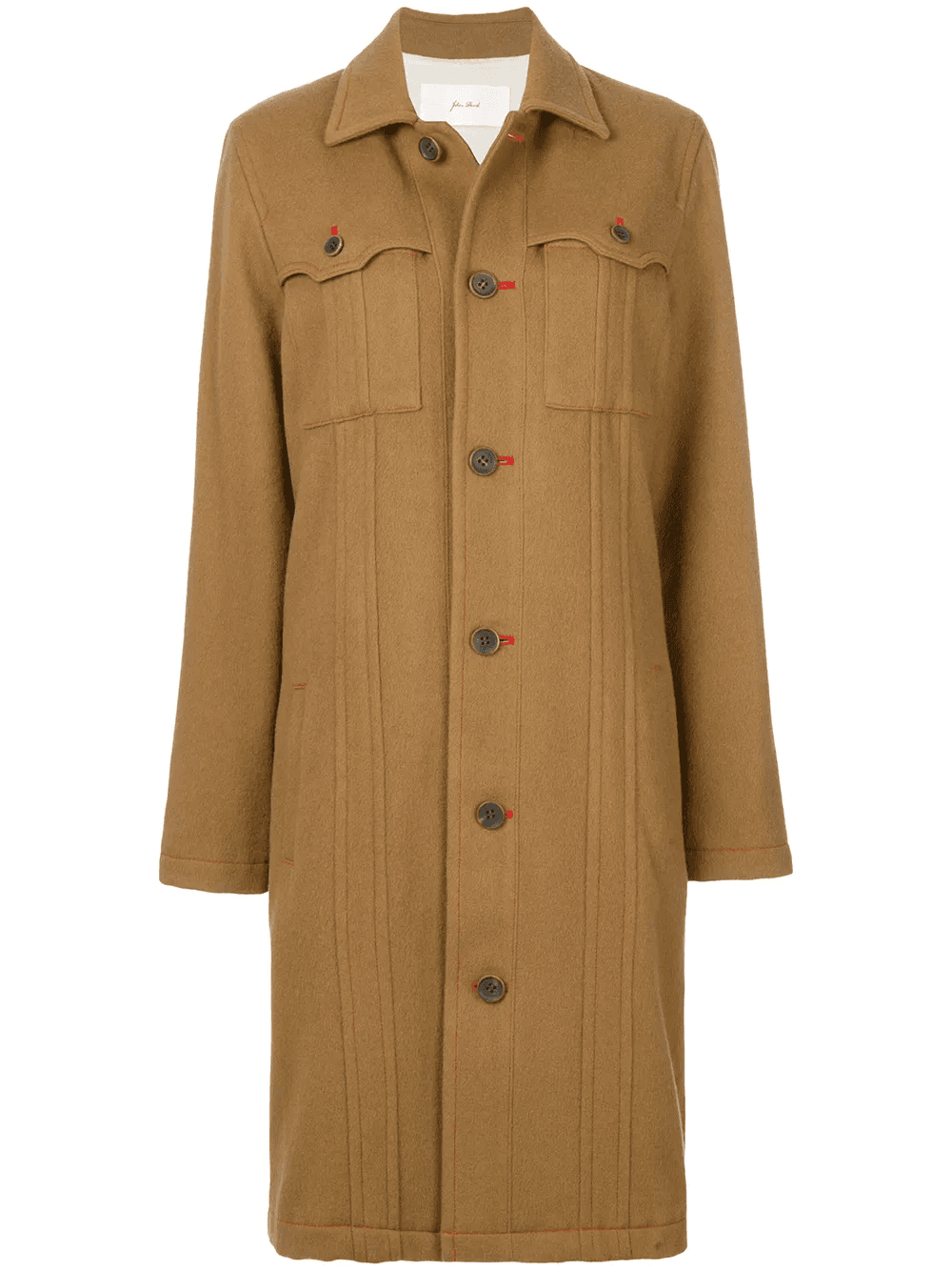 pocket detail coat - Image 1