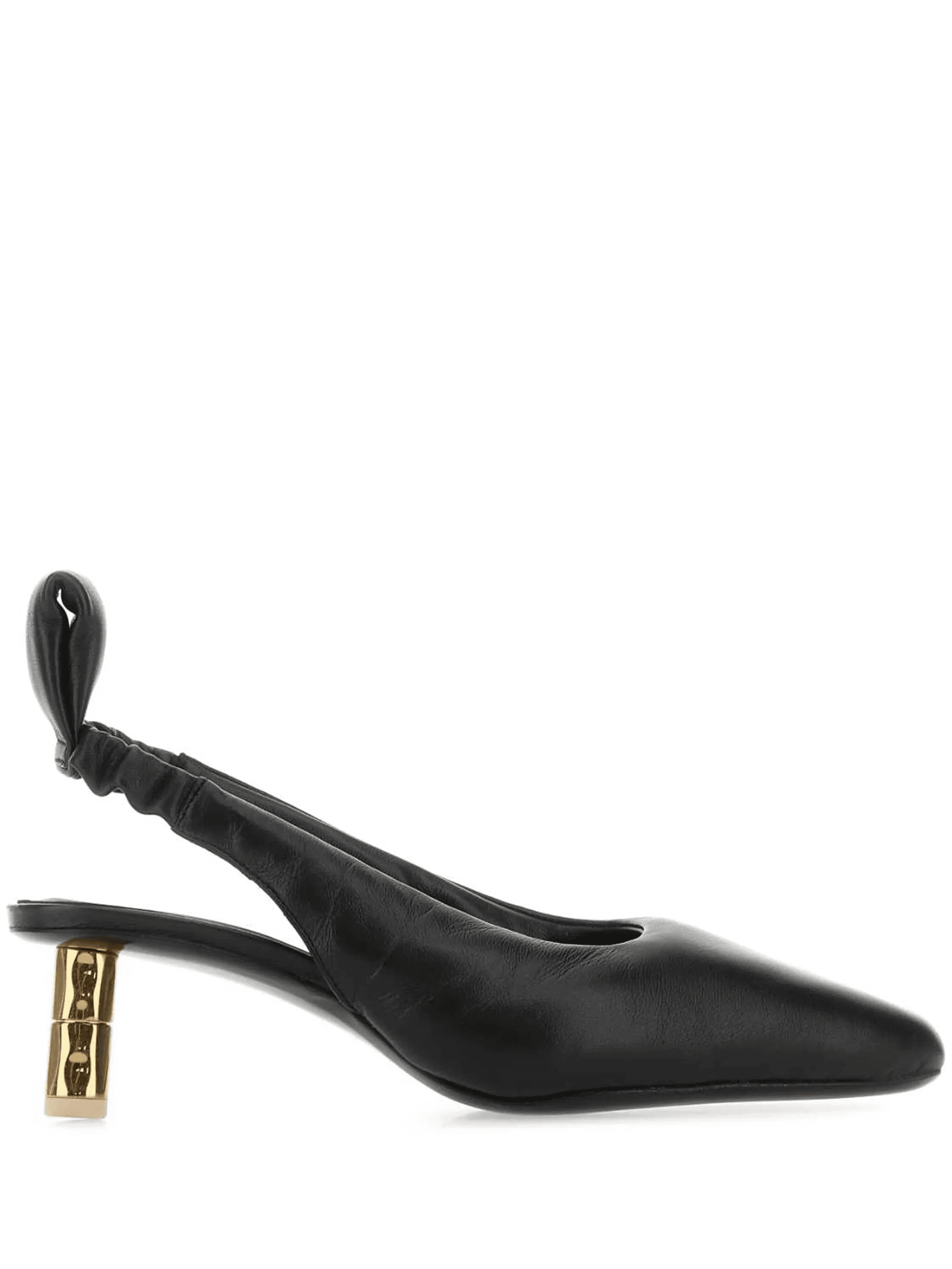 Puffy slingback pumps - Image 1