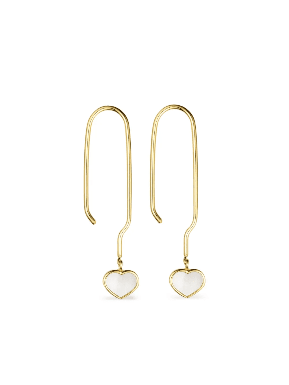 heart-drop earrings - Image 1