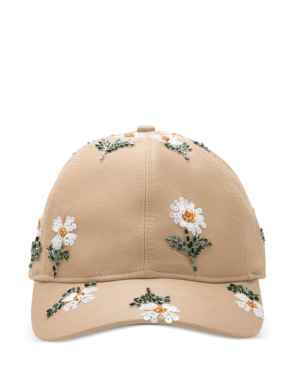 sequin-embellishment baseball cap - Image 1
