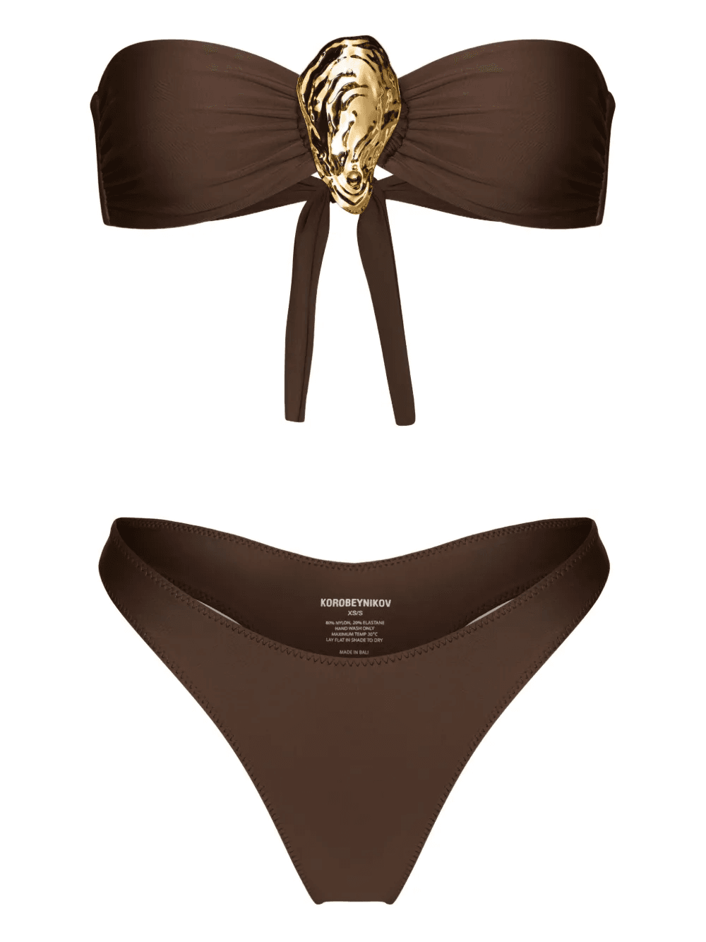 shell-embellishment bikini - Image 1