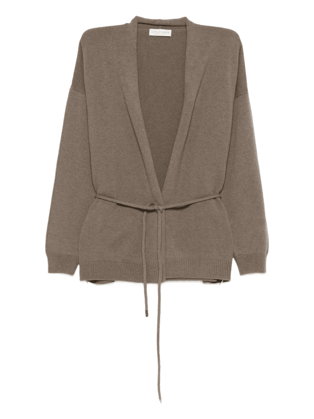 tie-waist cardigan - Image 1