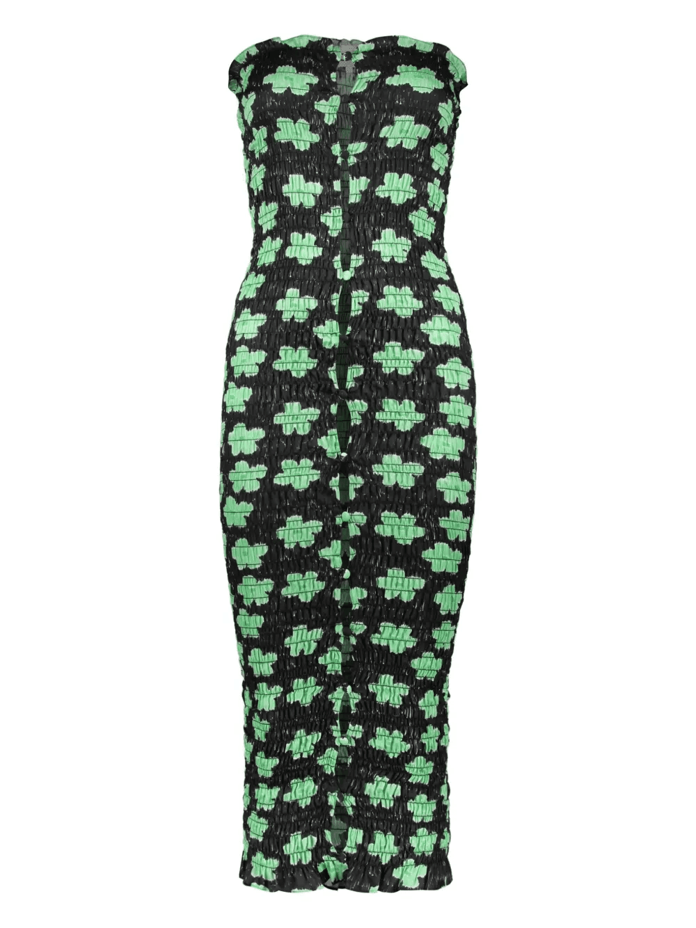 floral-print midi dress - Image 1