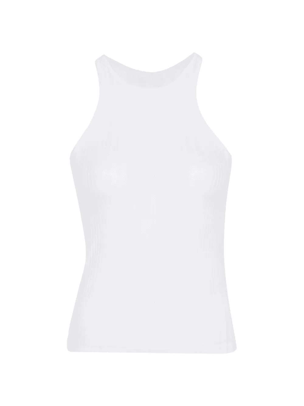 ribbed racer-back tank top - Image 1