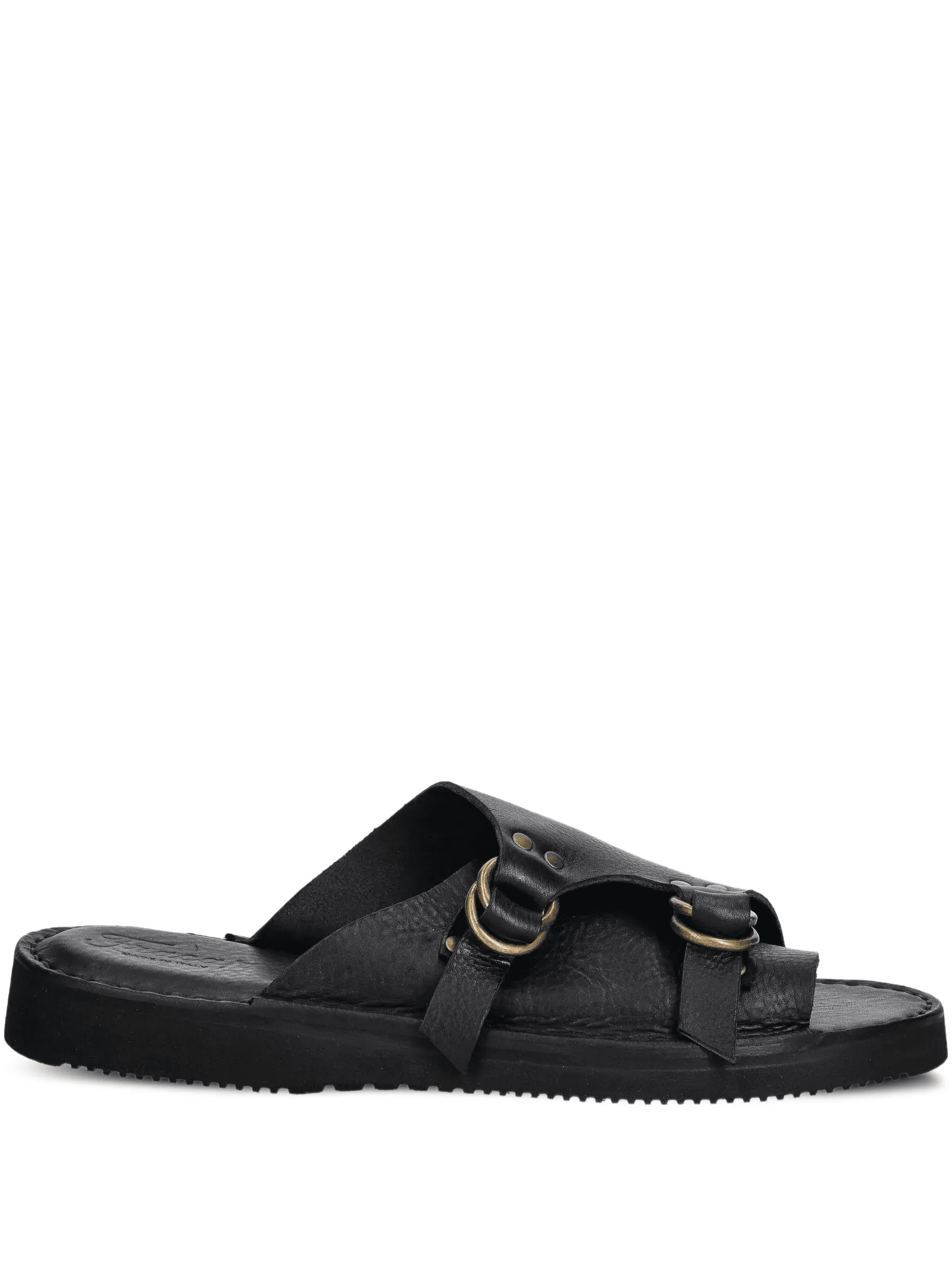 buckle-detail leather sandals - Image 1