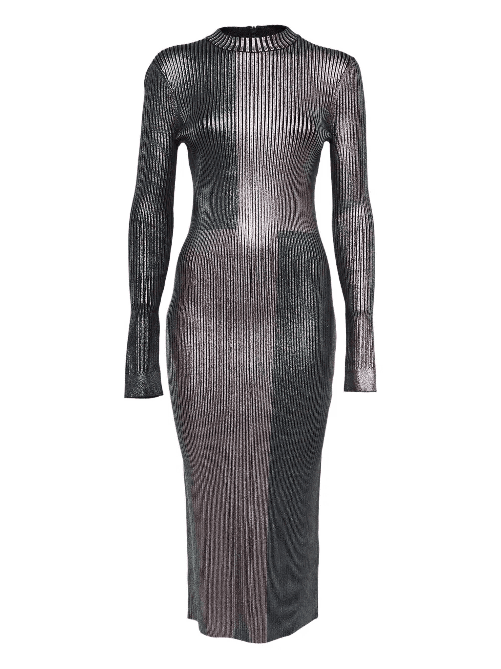 ribbed midi dress - Image 1
