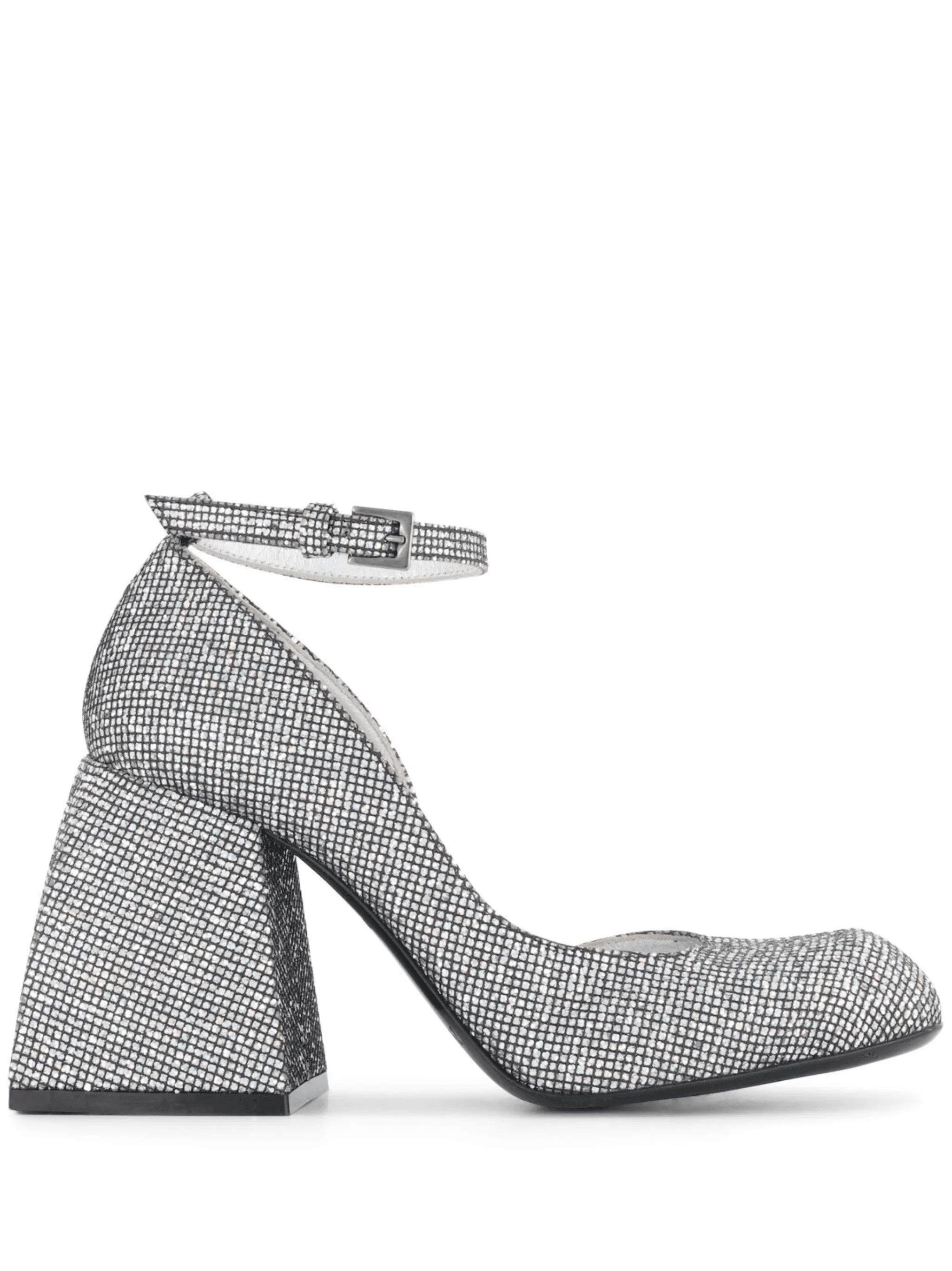 square-toe block-heel pumps - Image 1