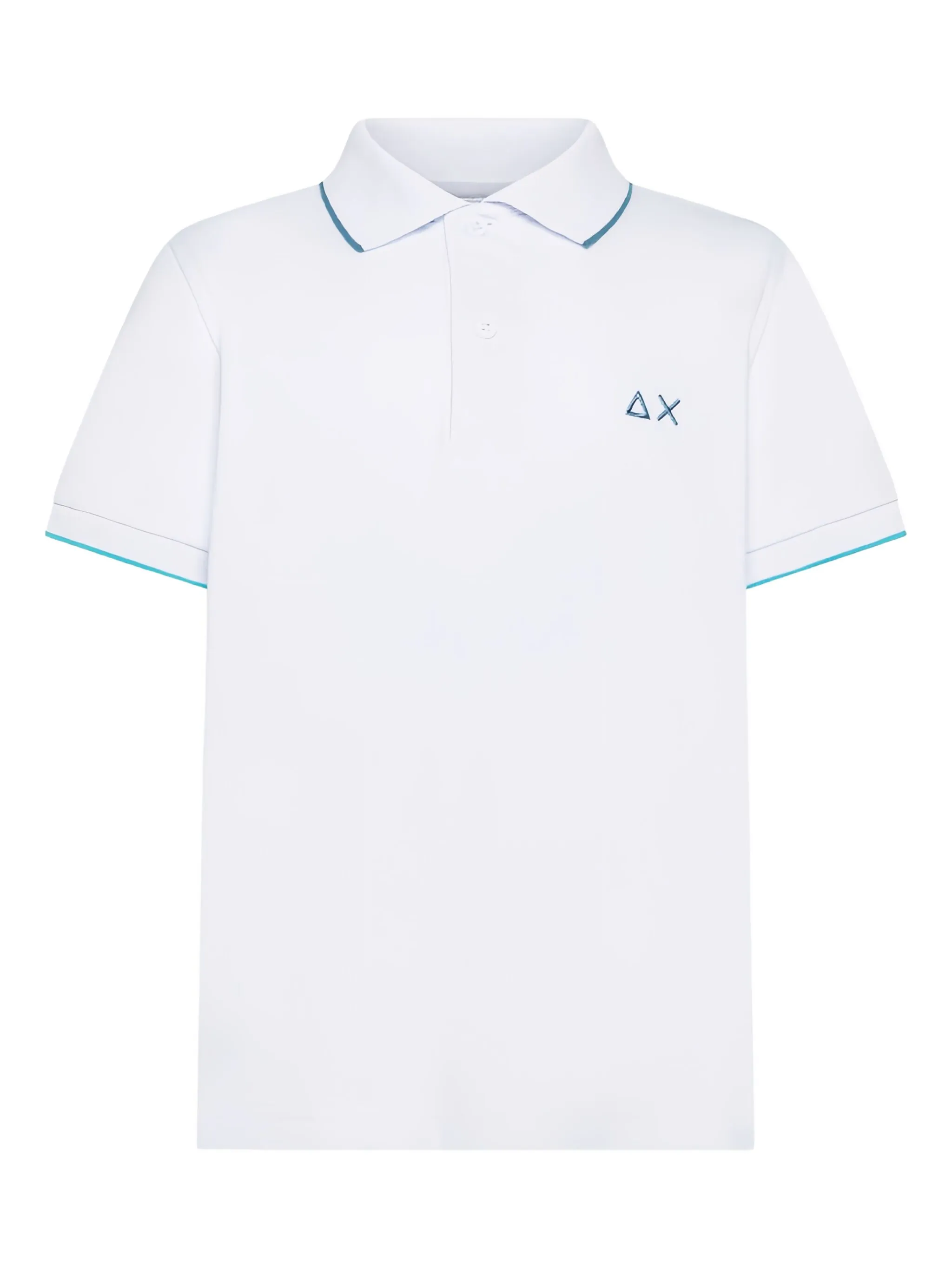 stretch-cotton polo shirt - Image 1