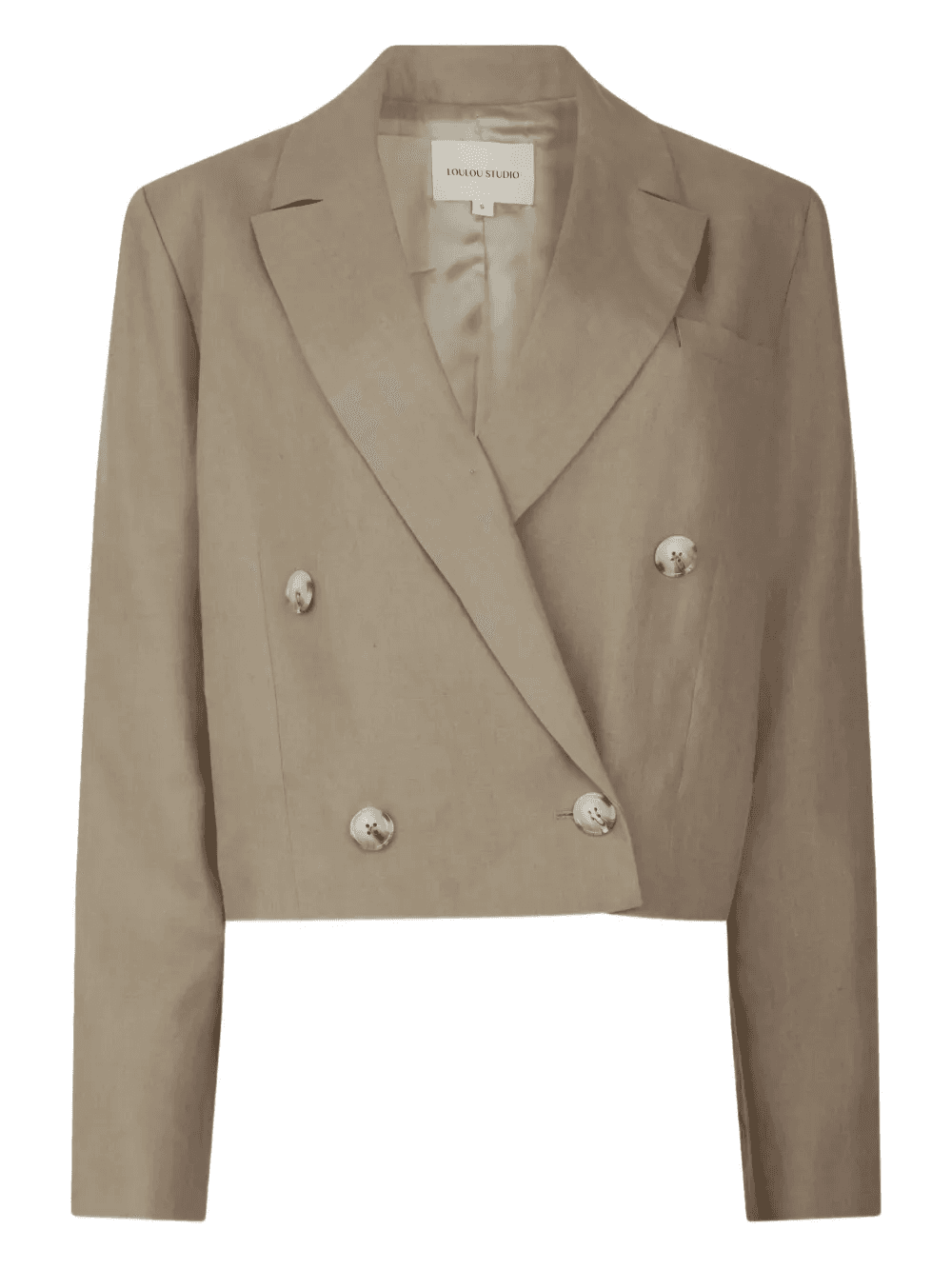 Chagos double-breasted linen blazer - Image 1