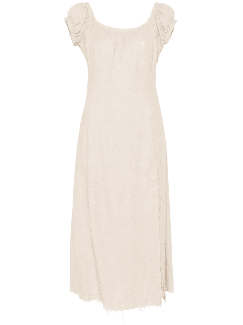frayed midi dress - Image 1
