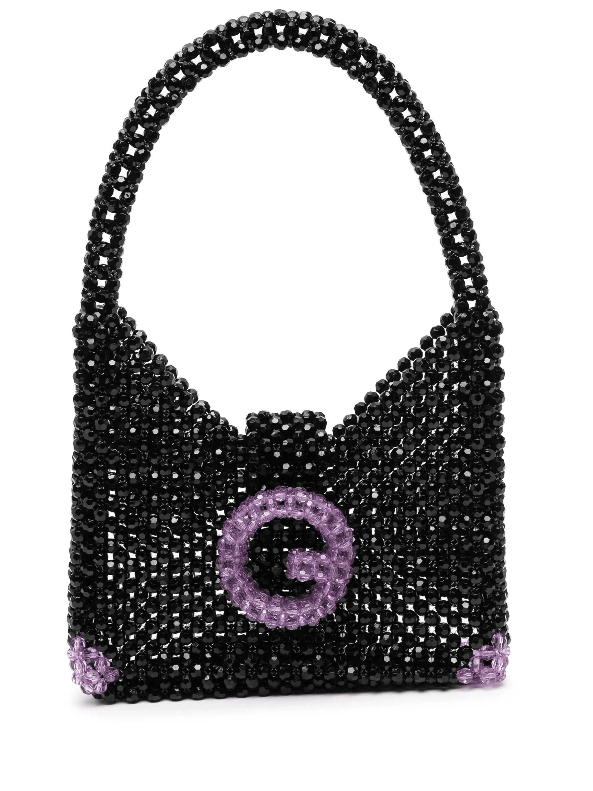 bead-embellished shoulder bag - Image 1