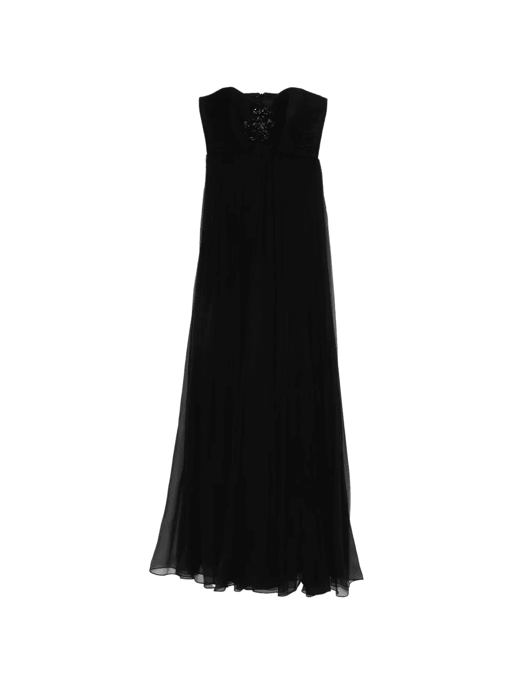 Ines embellished strapless maxi dress - Image 1