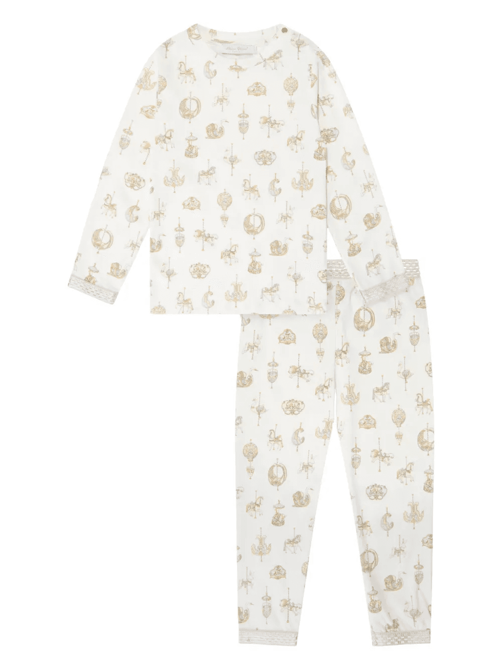 graphic-print pajamas - Image 1