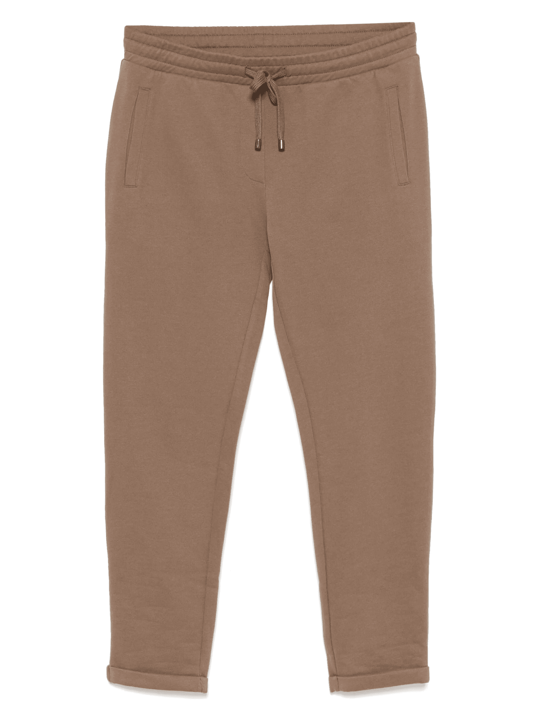 drawstring straight-leg trousers - Image 1