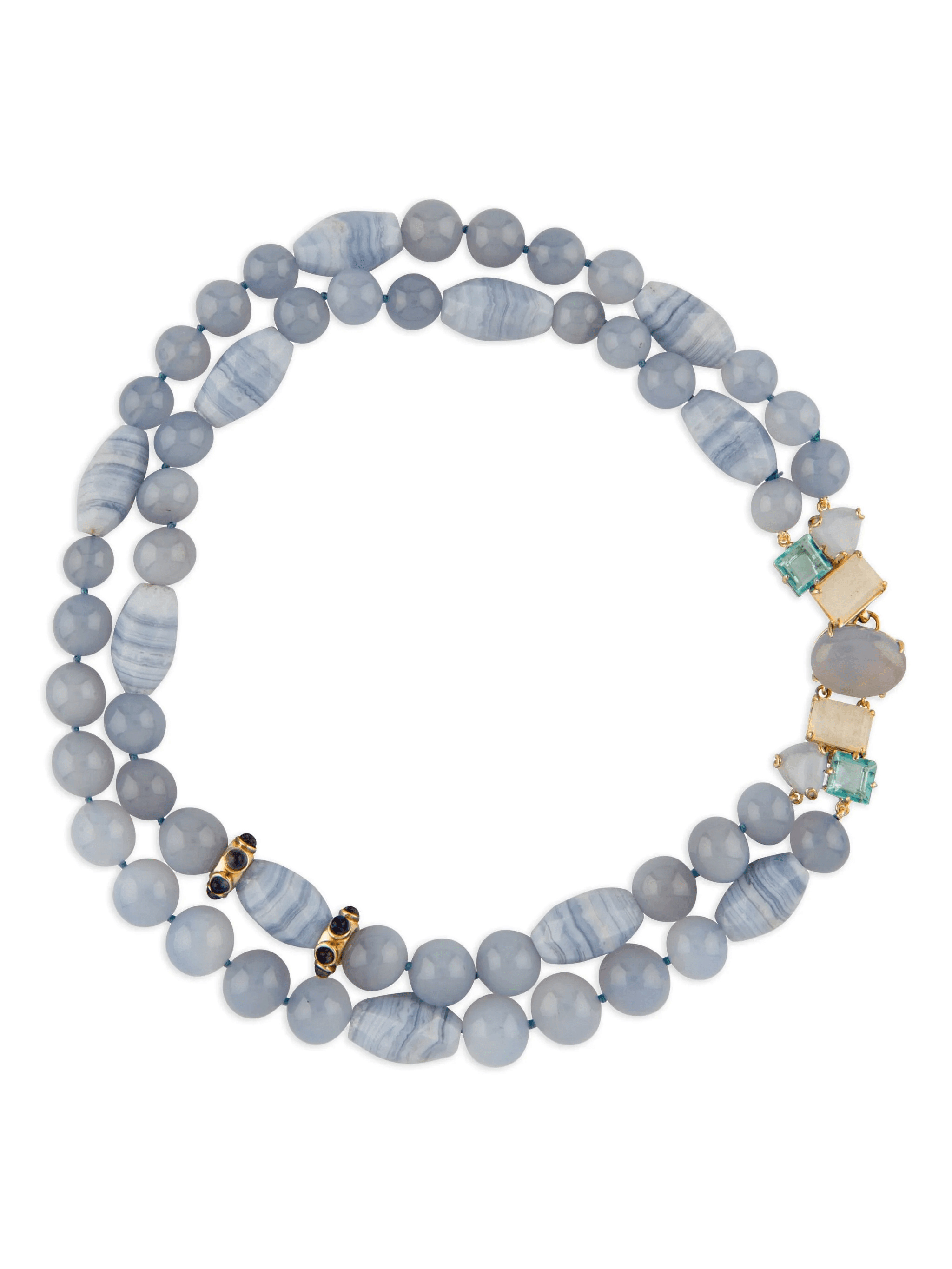 Lace agate necklace - Image 1