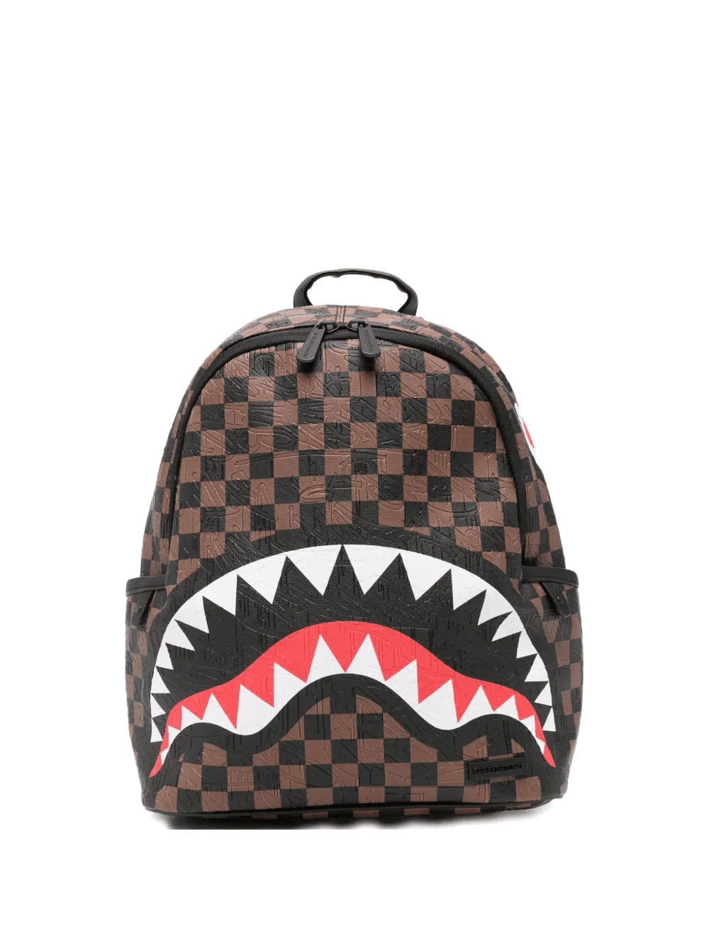 chec-pattern backpack - Image 1