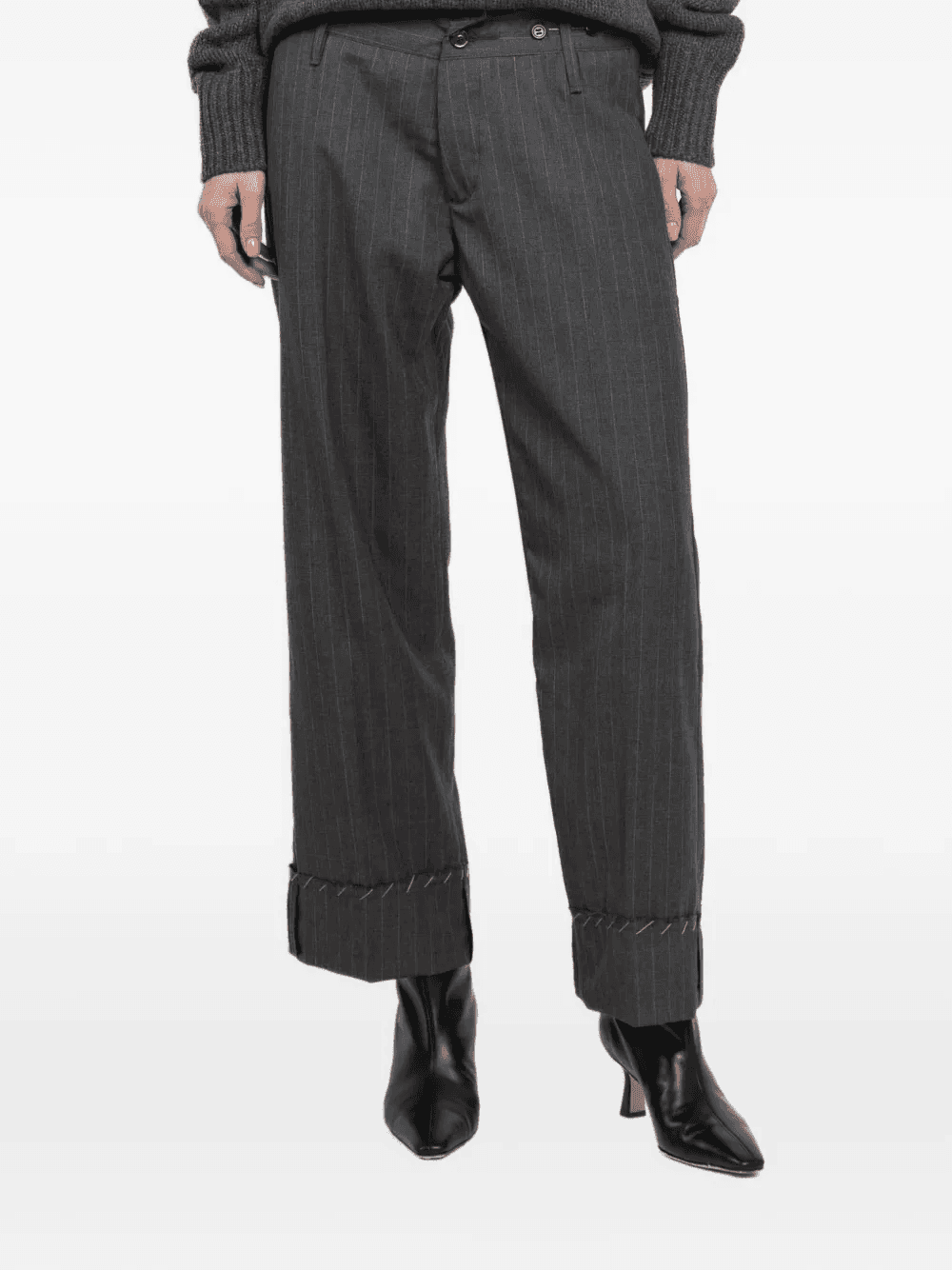 pinstripe trousers - Image 1