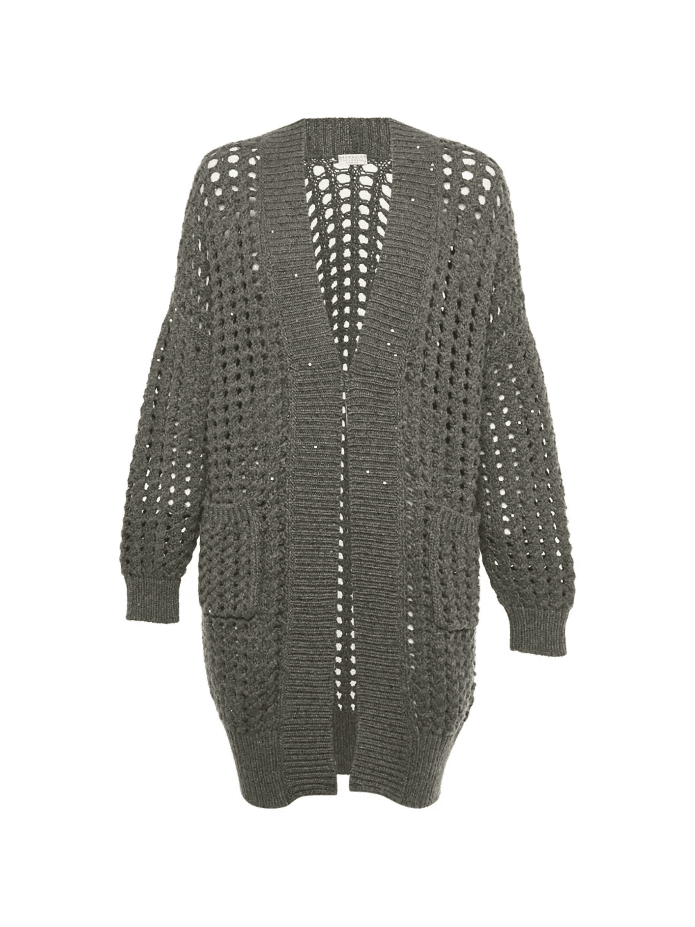 open-knit cardigan - Image 1