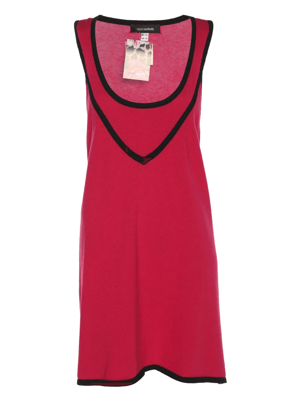 contrasting-trim top - Image 1