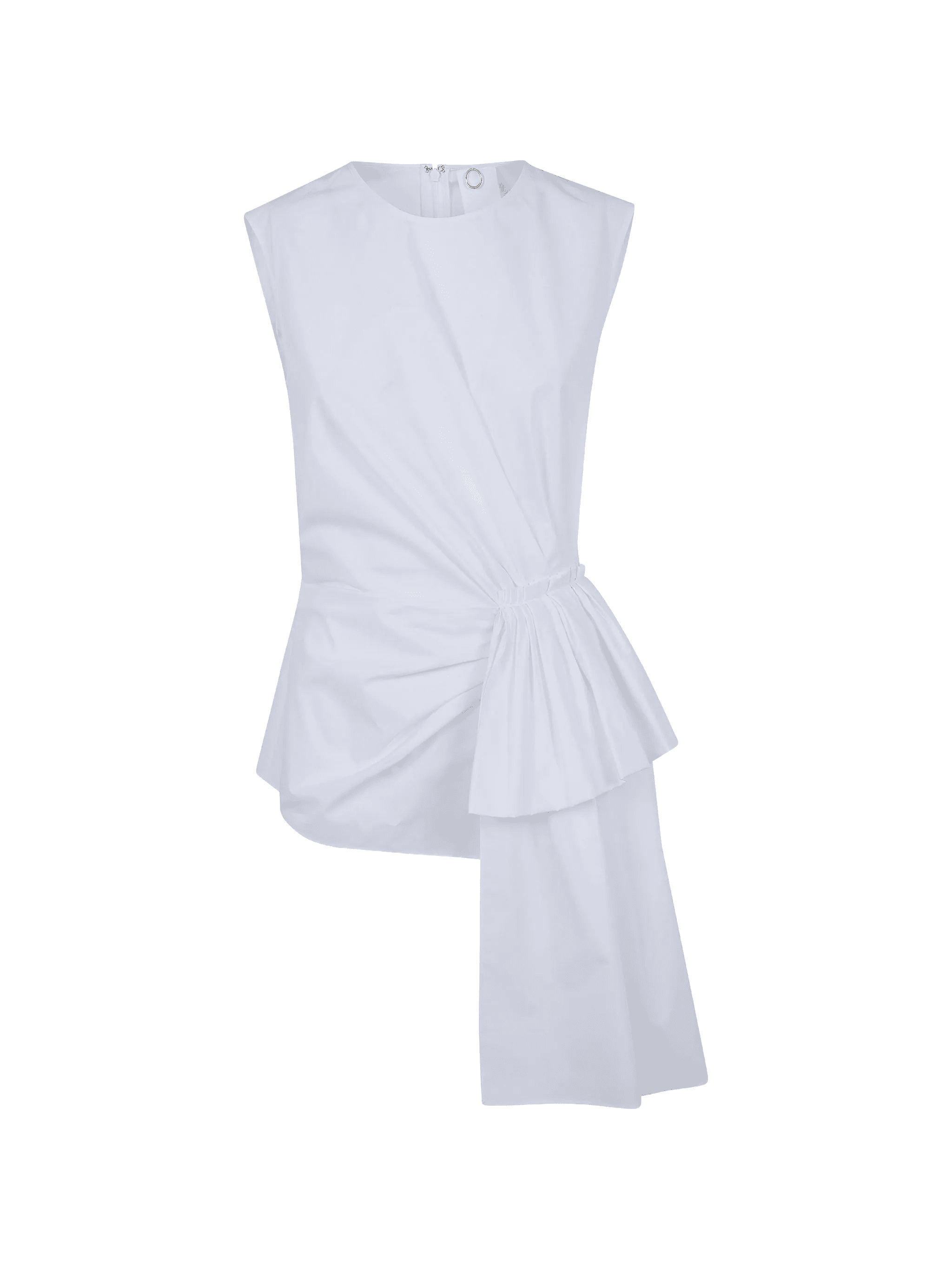 sleeveless tie-detail top - Image 1