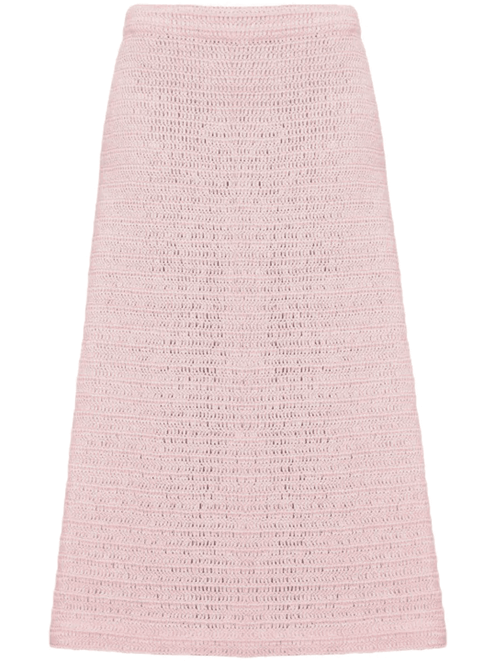 linen knitted skirt - Image 1