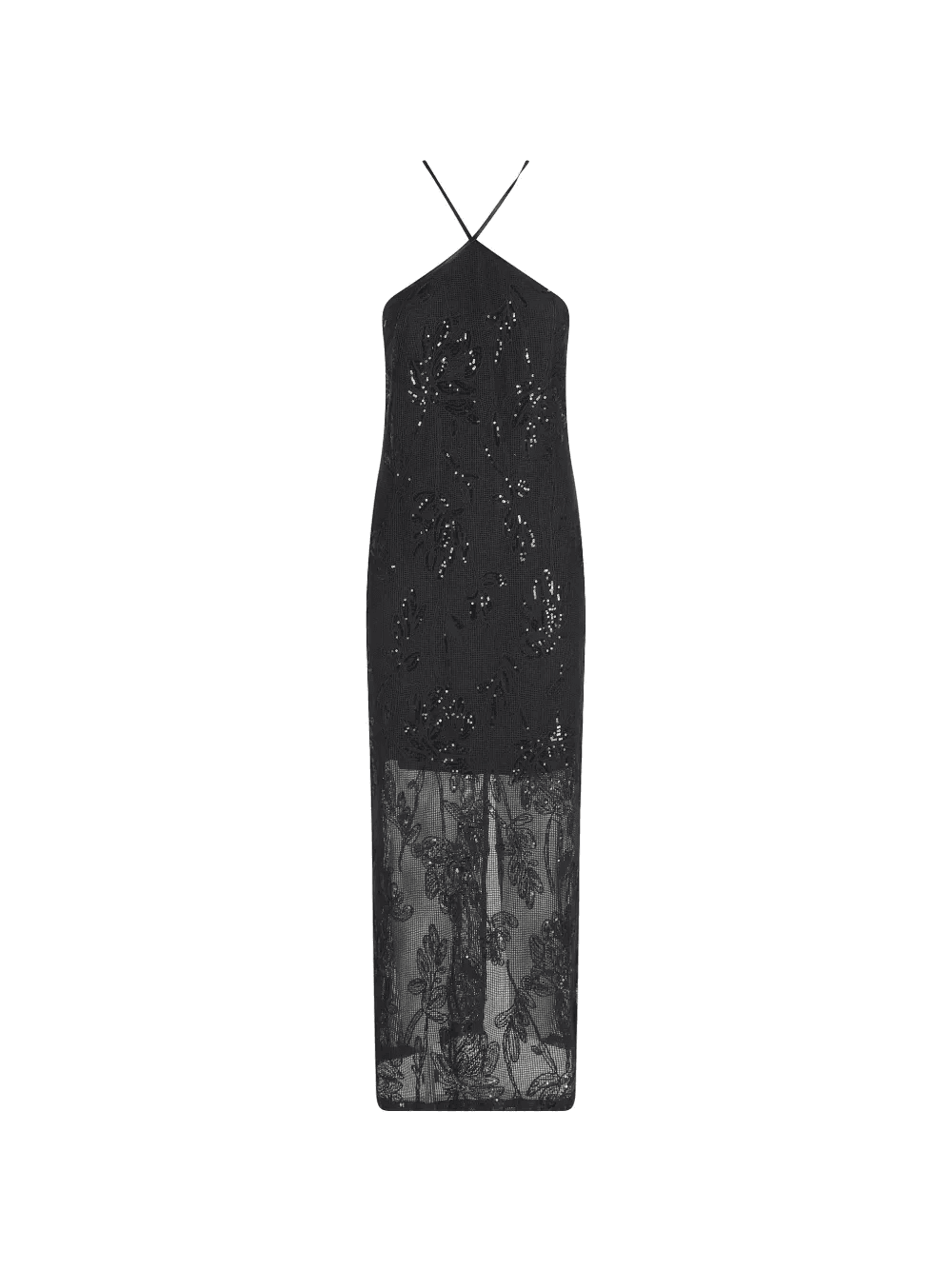 sequin-embellishment midi dress - Image 1