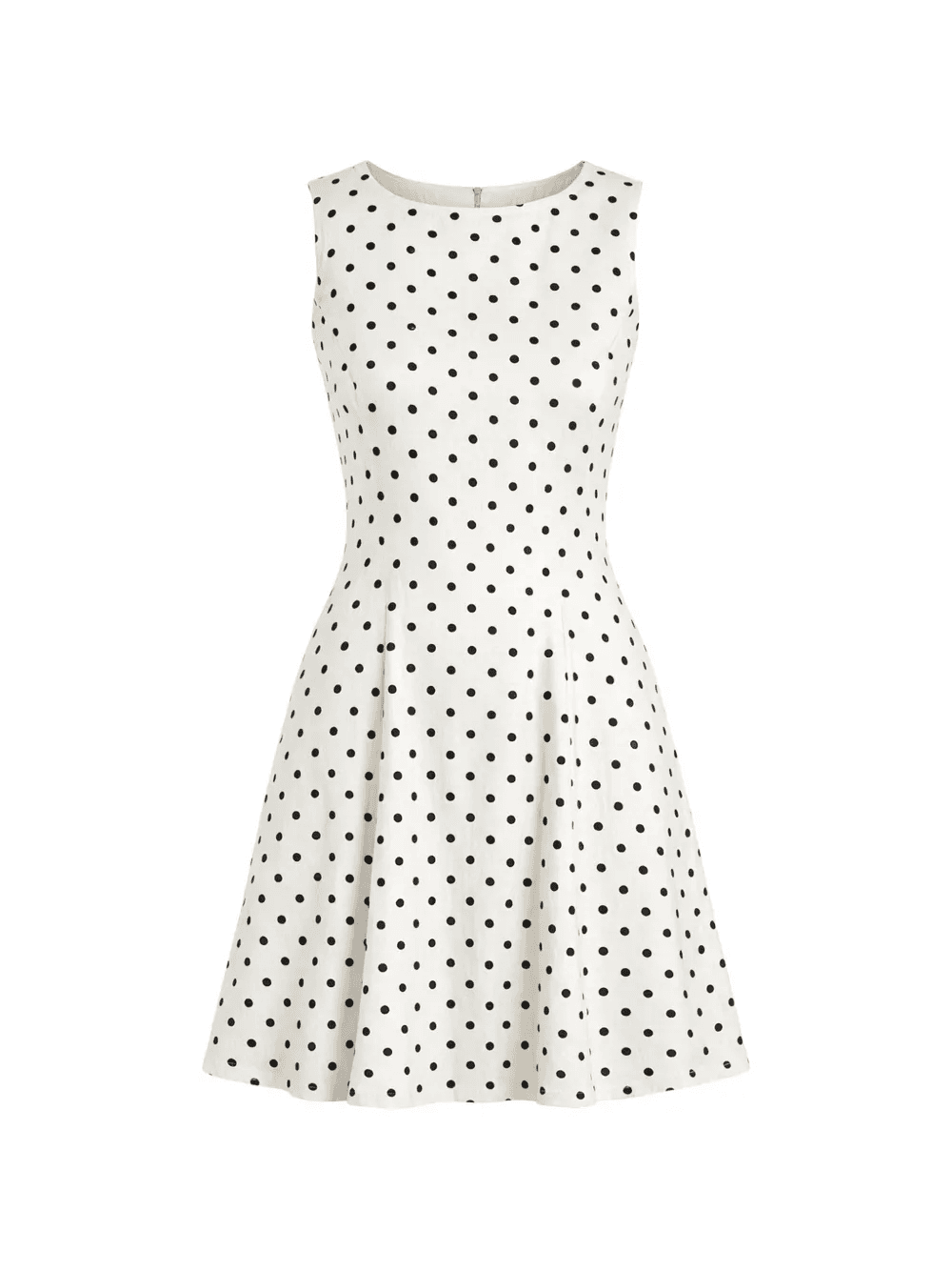 Maelis polka dot flared dress - Image 1