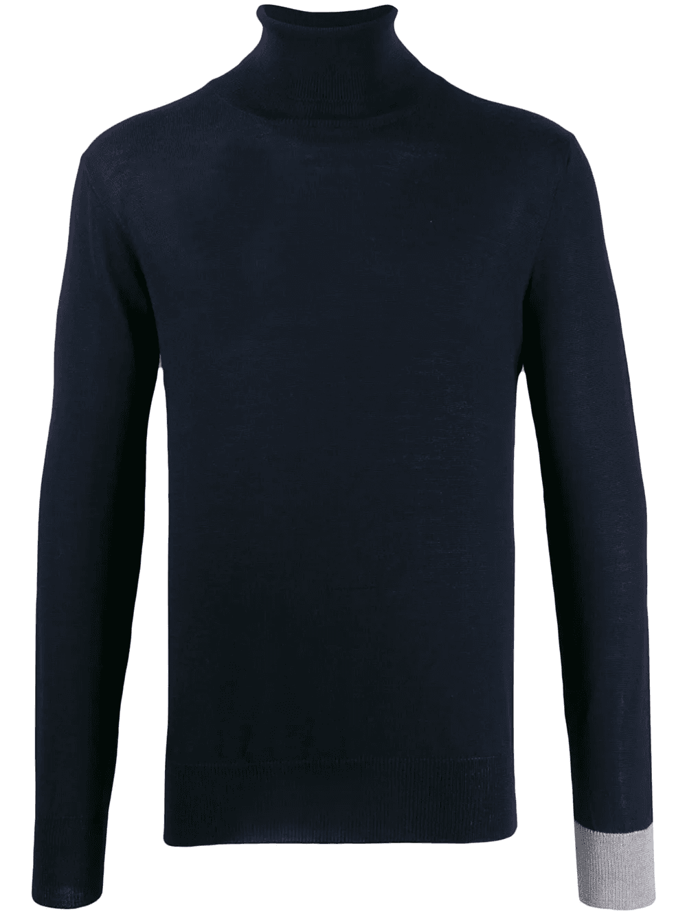 turtle-neck fitted sweater - Image 1