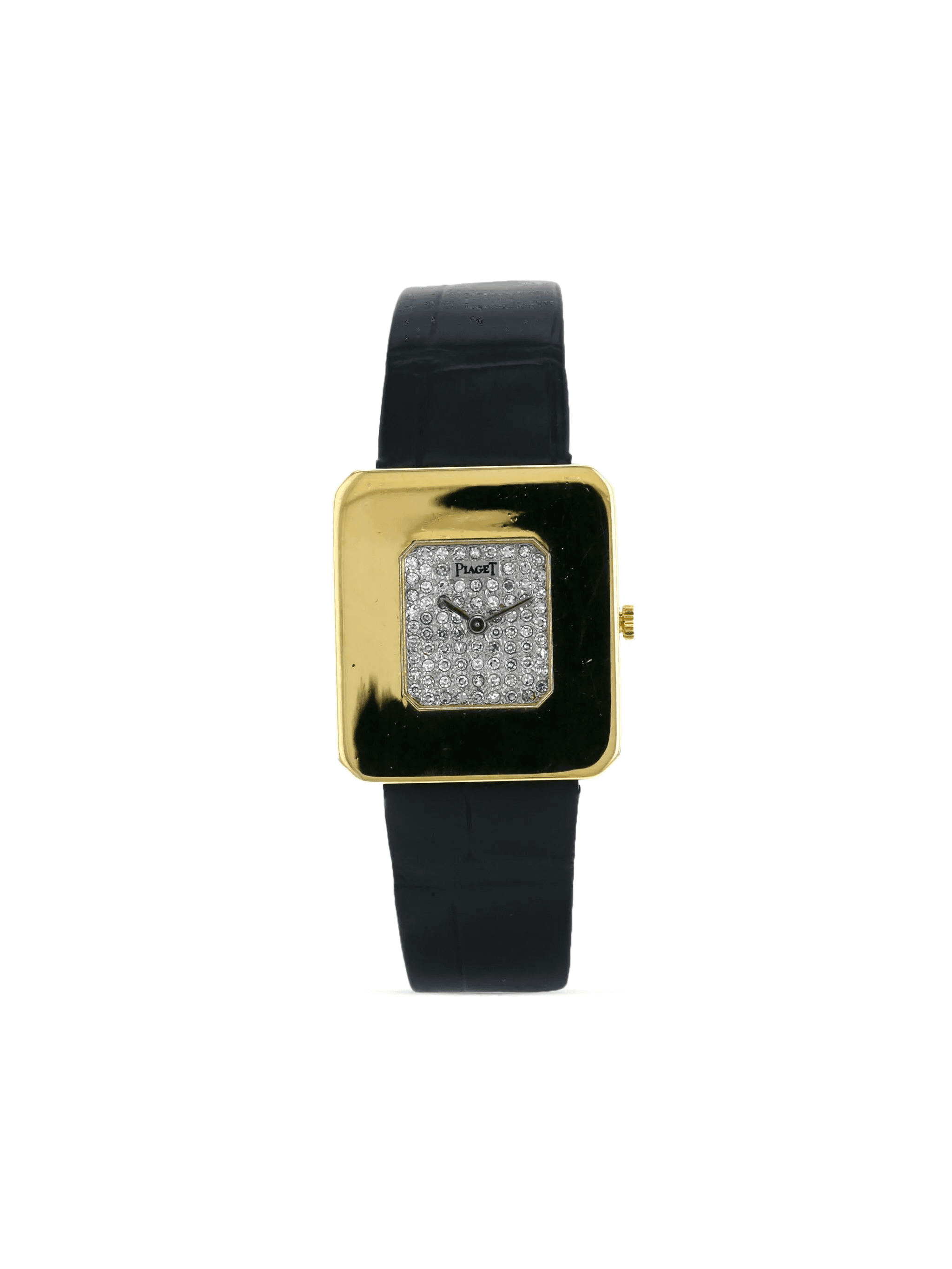 1970s pre-owned diamond-dial 28mm - Image 1