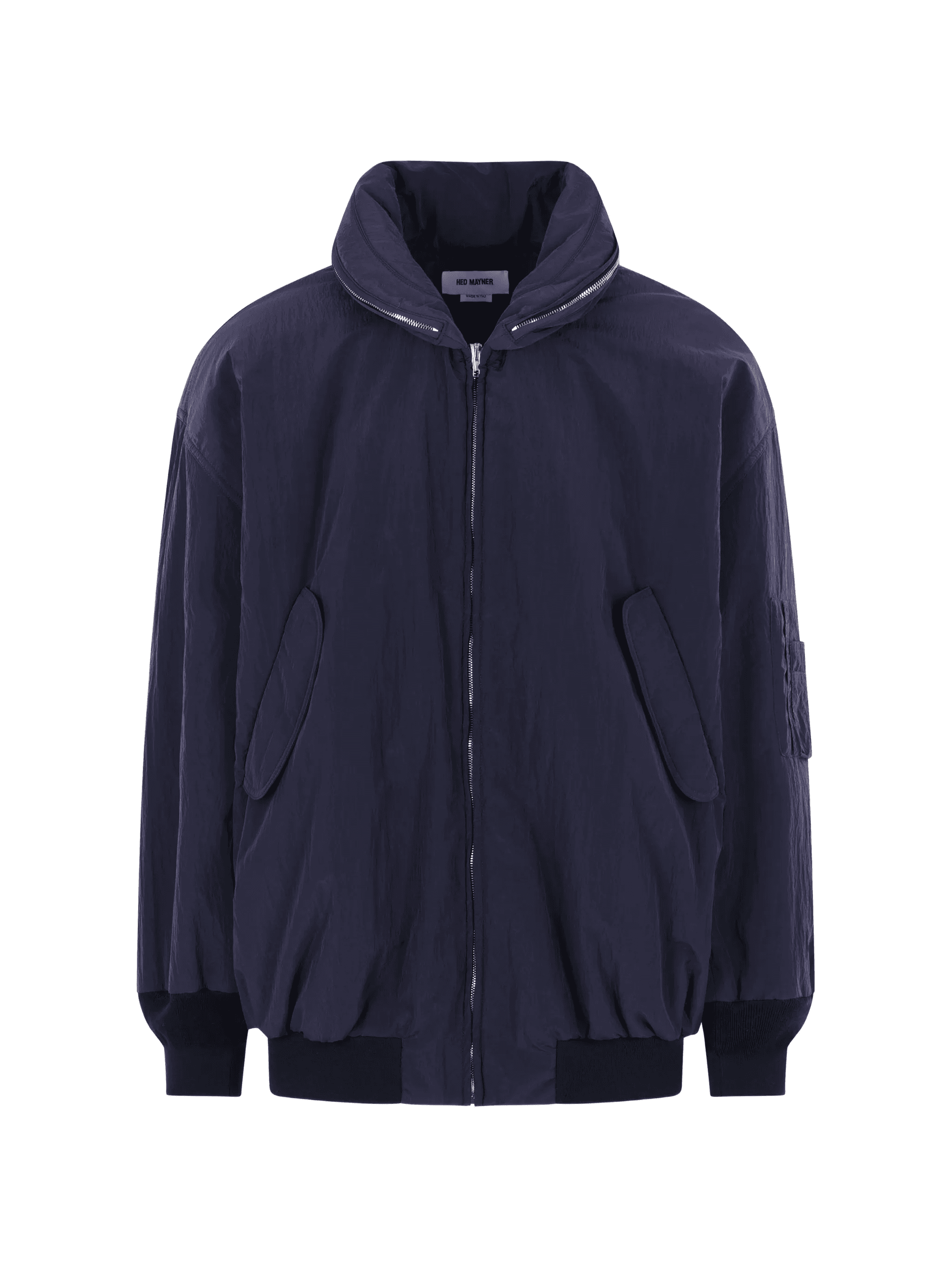 zip-up padded jacket - Image 1