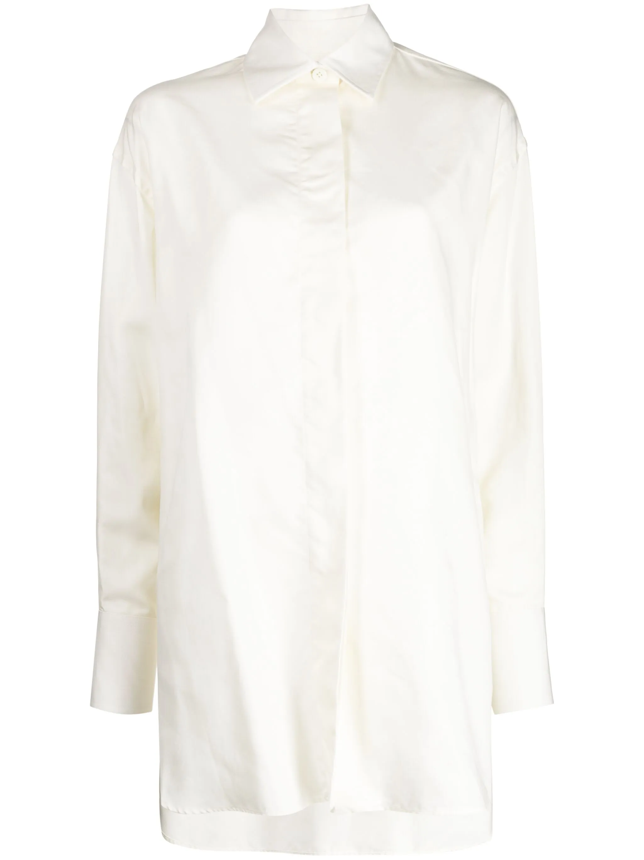 long-sleeved buttoned shirt - Image 1