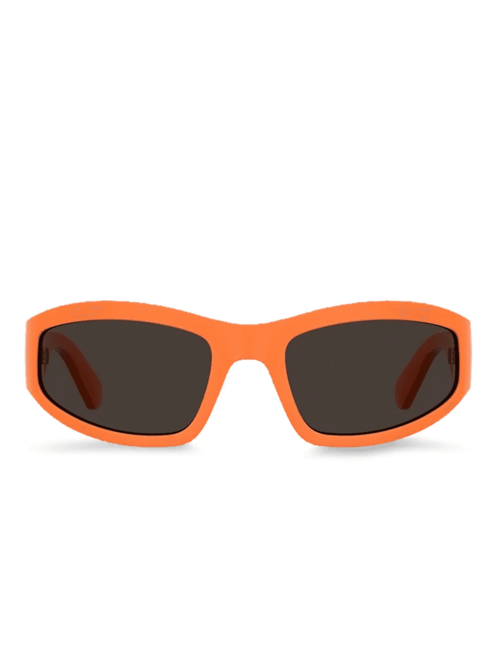 logo-lettering rectangle-frame sunglasses - Image 1
