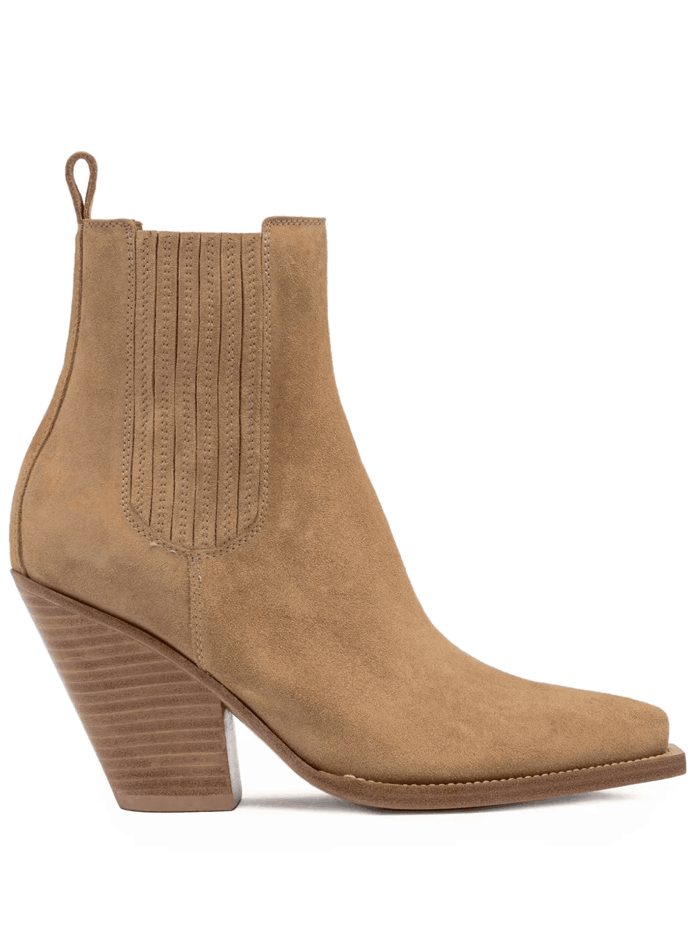 suede pointed-toe boots - Image 1