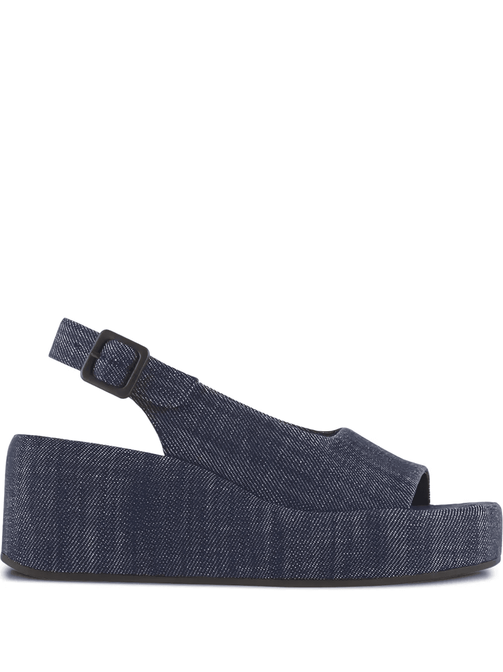 65mm denim platform sandals - Image 1