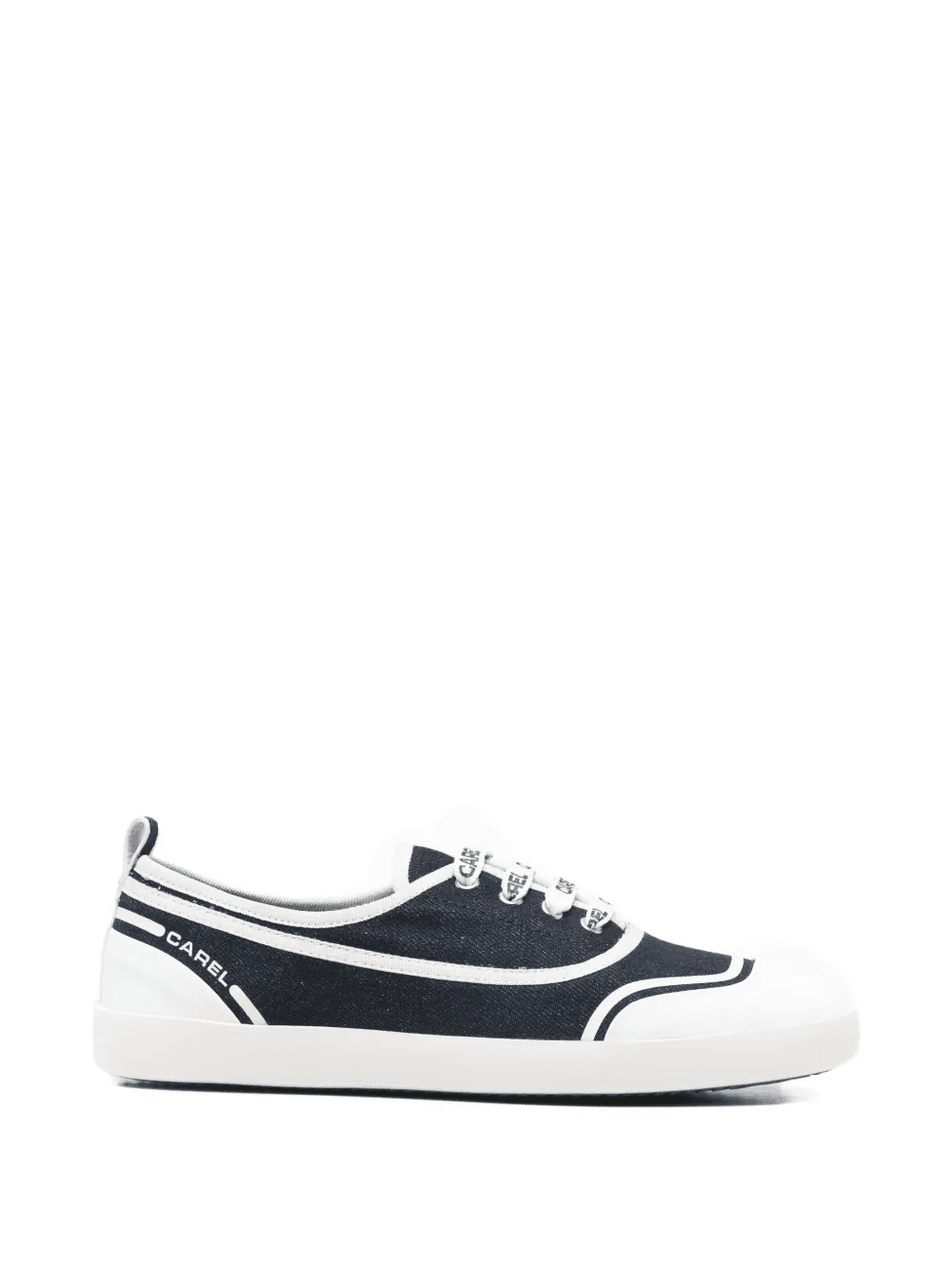 denim fabric trainers - Image 1