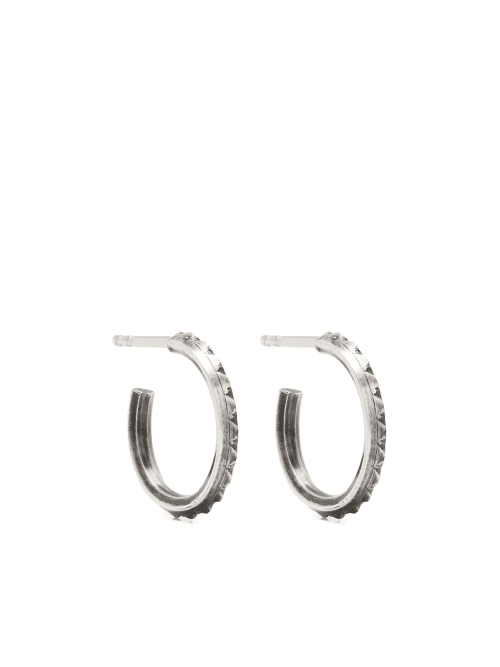 fine-scales hoop earrings - Image 1