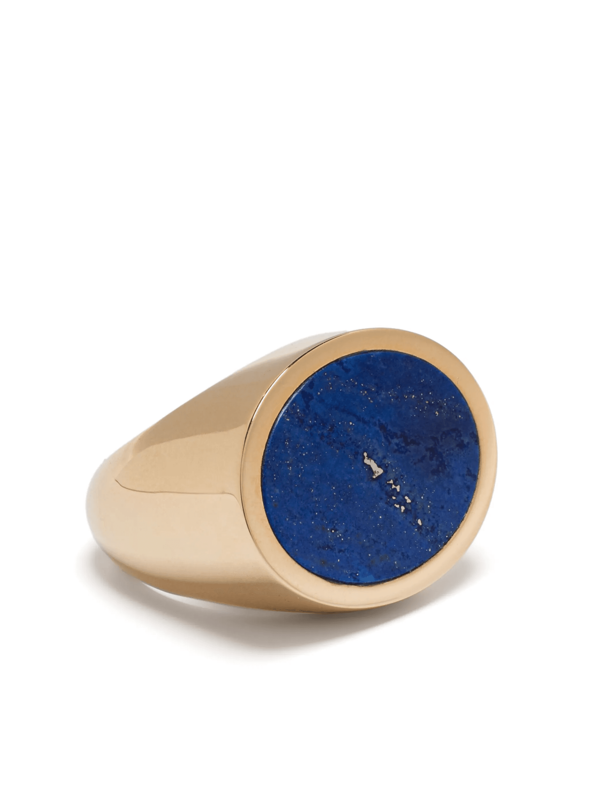 18K yellow gold Lapis Lazuli ring - Image 1