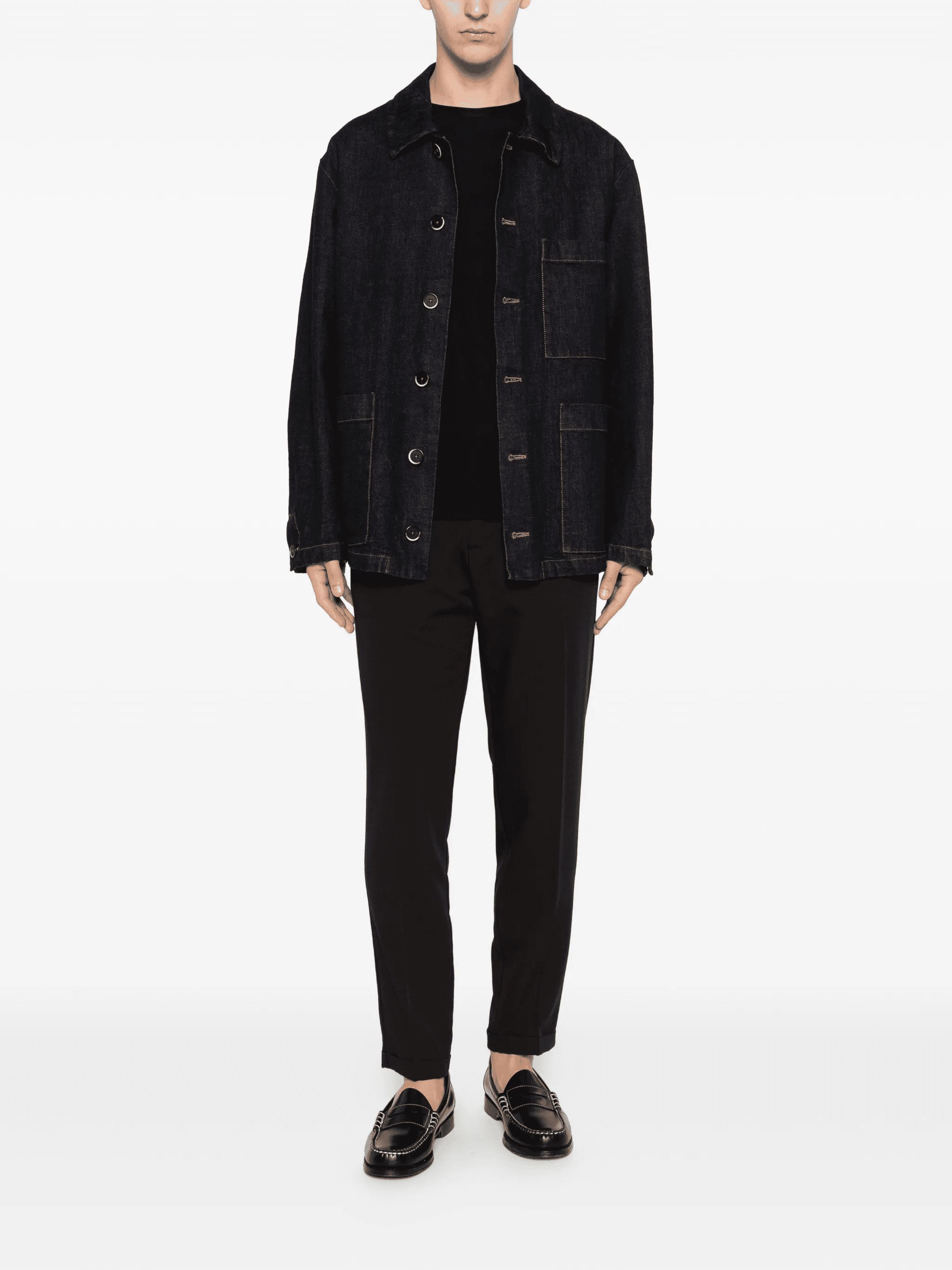 pressed-crease trousers - Image 1