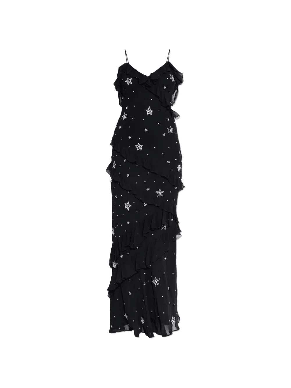 Rialto ruffled star-embellished  maxi dress - Image 1