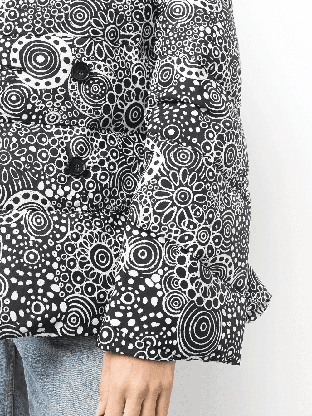 paisley-print puffer jacket — Image 2
